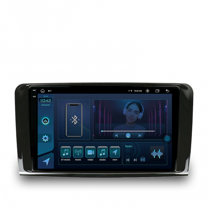Android 13 2K Mercedes Benz ML/GL 8+256GB | AutoDrop.ro [2]
