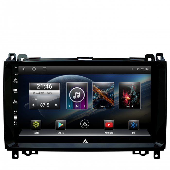 Carplay Android 12 Mercedes 2GB RAM | AutoDrop.ro [2]