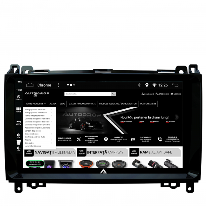 Navigatie  Android 13 Mercedes 4GB | AutoDrop.ro [6]