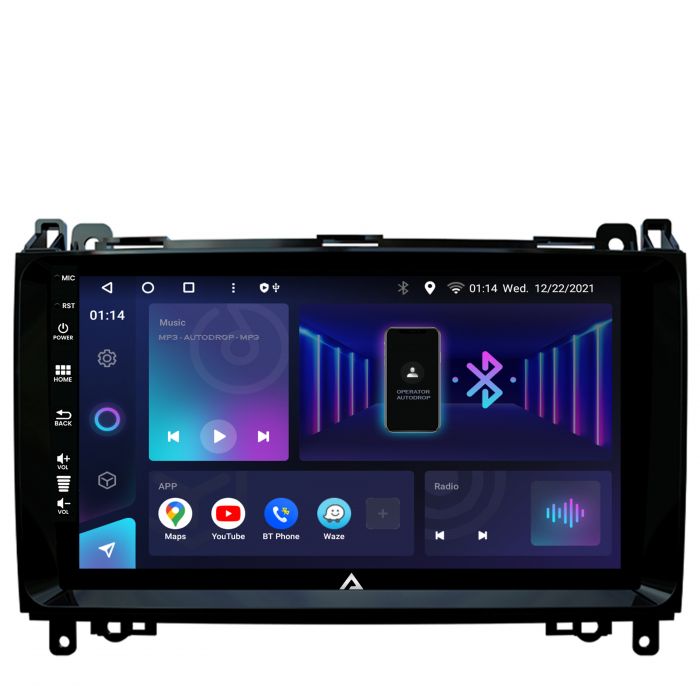 Navigatie Android 12 Mercedes 4GB QLED | AutoDrop.ro [3]