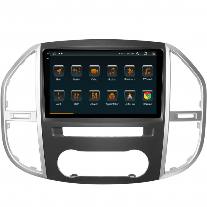 Navigatie 2K Android  Mercedes Vito 4GB | AutoDrop.ro [3]