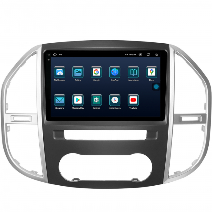 Navigatie 2K Android Mercedes Vito 8GB | AutoDrop.ro [4]