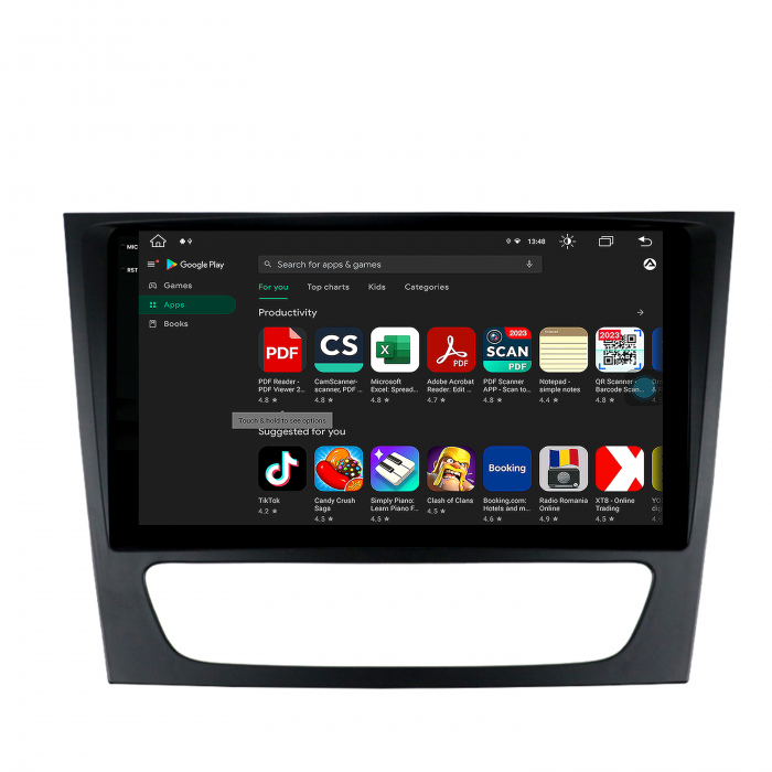 Android 13 2K Mercedes Benz W211/CLS 8+256GB | AutoDrop.ro [9]