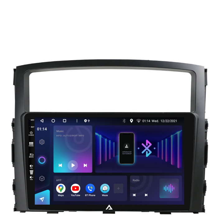 Navigatie Android 12 Mitsubishi Pajero QLED | AutoDrop.ro [3]