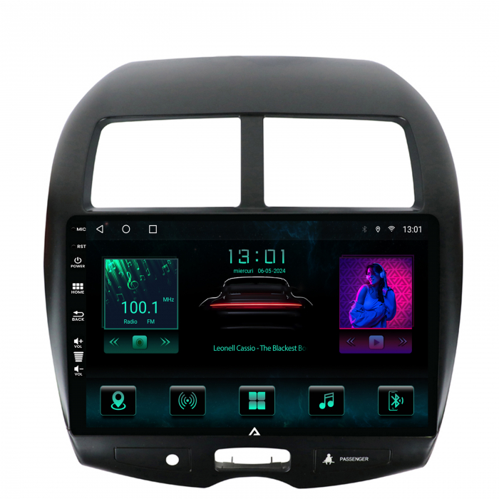 Navigatie Mitsubishi ASX / Peugeot 4008 (2010-2015) Android 12 AD-BGB | AutoDrop.ro [2]