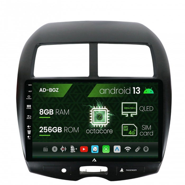 Navigatie Mitsubishi ASX / Peugeot 4008 (2010-2015) Android 8+256GB | AutoDrop.ro [2]