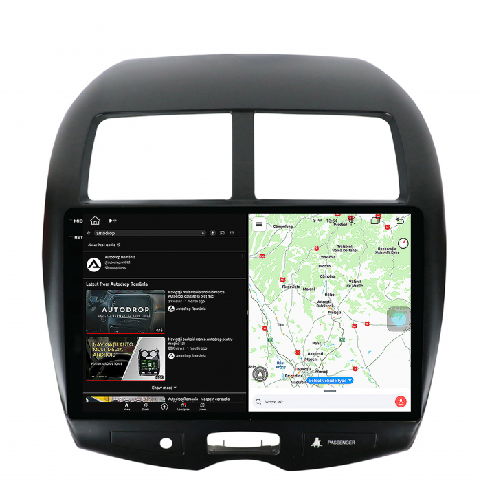 Navigatie 2K Mitsubishi ASX / Peugeot 4008 (2010-2015) Android 8+256GB | AutoDrop.ro [7]