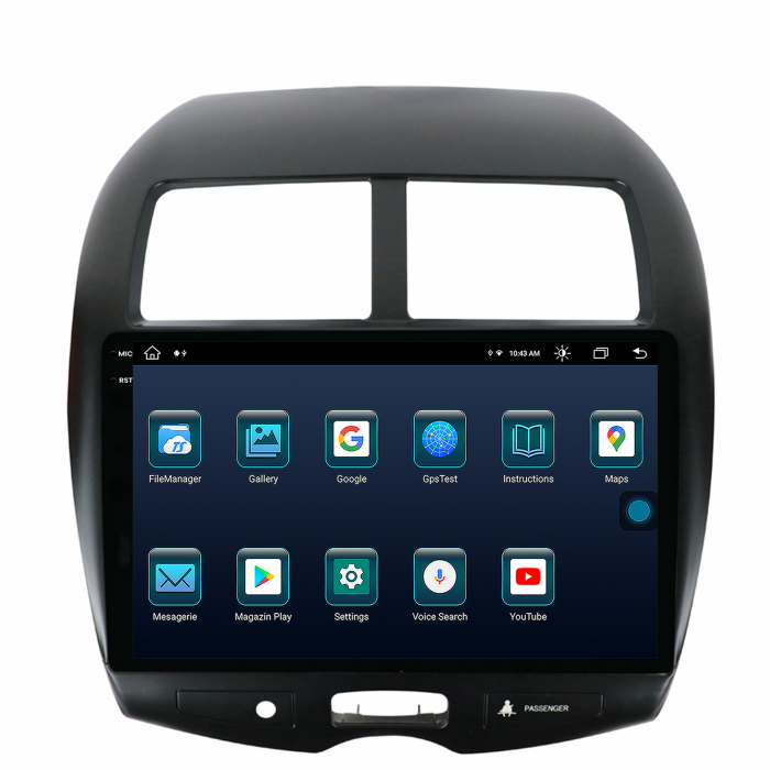 Navigatie 2K Mitsubishi ASX / Peugeot 4008 (2010-2015) Android 8+256GB | AutoDrop.ro [4]