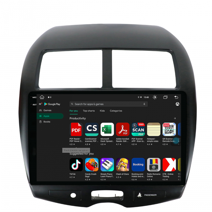 Navigatie 2K Mitsubishi ASX / Peugeot 4008 (2010-2015) Android 8+256GB | AutoDrop.ro [9]