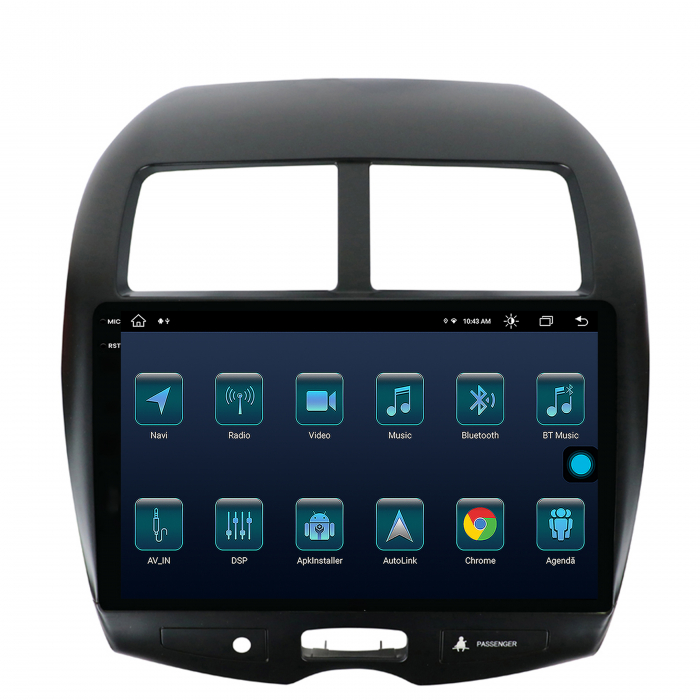 Navigatie 2K Mitsubishi ASX / Peugeot 4008 (2010-2015) Android 8+256GB | AutoDrop.ro [3]