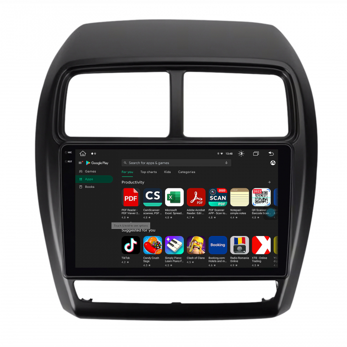 Navigatie 2K Mitsubishi ASX Android 4+64GB | AutoDrop.ro [8]