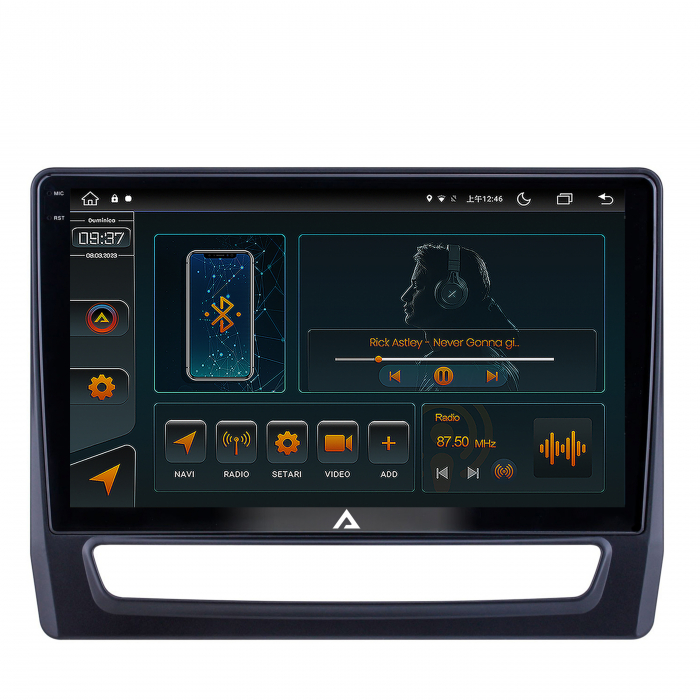 Navigatie 2K Mitsubishi ASX Android 4+64GB | AutoDrop.ro [2]