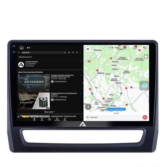 Navigatie 2K Mitsubishi ASX Android 8+256GB | AutoDrop.ro [6]