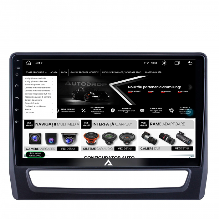 Navigatie Mitsubishi ASX Android 8+256GB | AutoDrop.ro [5]