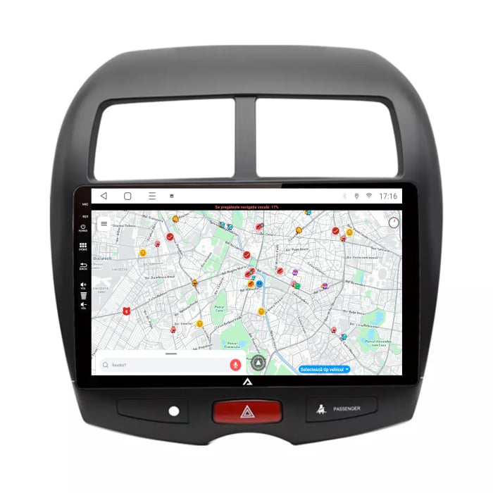 Navigatie Mitsubishi ASX / Peugeot 4008 (2010-2015) Android 12 AD-BGB | AutoDrop.ro [9]
