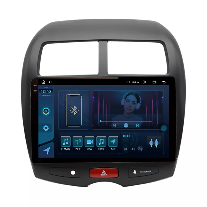 Navigatie 2K Mitsubishi ASX Android 4+64GB | AutoDrop.ro [2]
