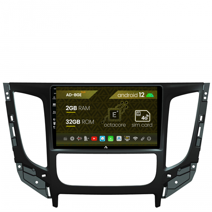 Navigatie Carplay Mitsubishi L200 2014+ 2GB | AutoDrop.ro [2]