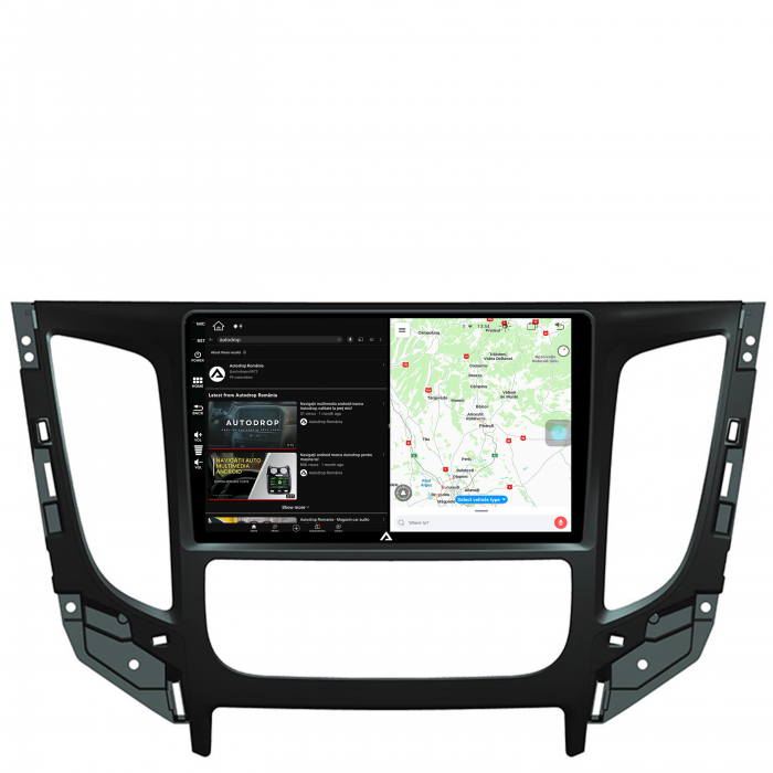 Navigatie Android Mitsubishi L200 2014+ 8GB | AutoDrop.ro [6]