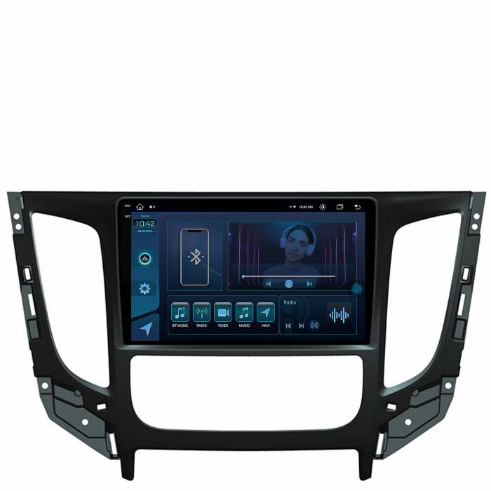 Navigatie 2K Android Mitsubishi L200 2014+ 8GB | AutoDrop.ro [2]