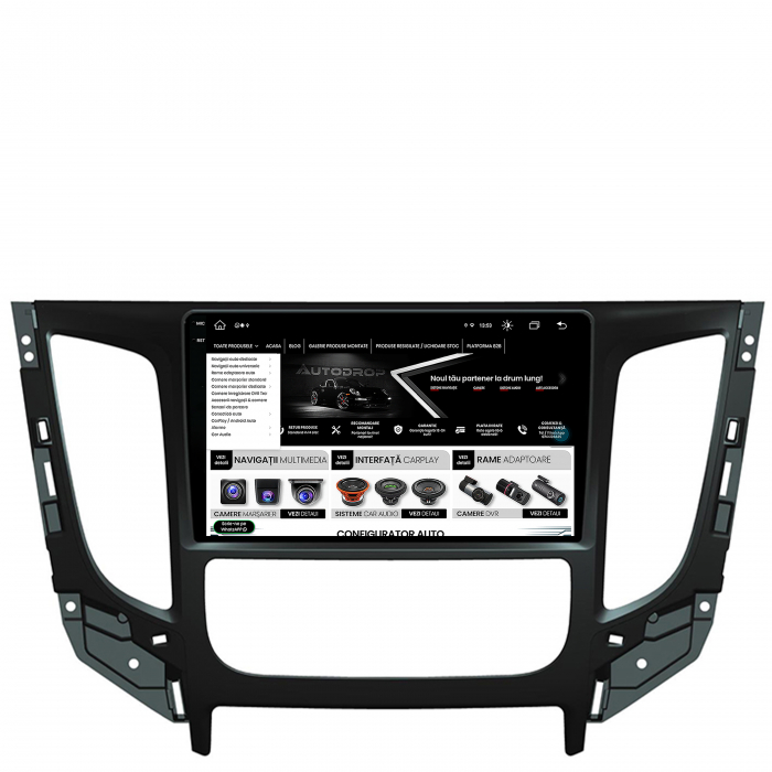 Navigatie 2K Android Mitsubishi L200 2014+ 8GB | AutoDrop.ro [12]