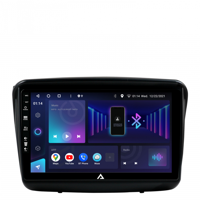 Navigatie QLED Android Mitsubishi L200 / Pajero 4GB [3]