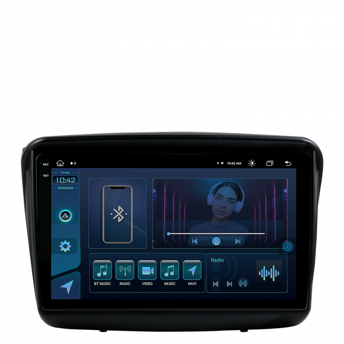 Navigatie 2K Android Mitsubishi L200 / Pajero 8GB | AutoDrop.ro [2]