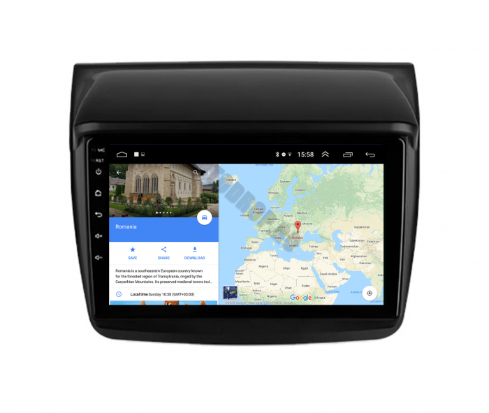 Navigatie Android Mitsubishi L200 / Pajero | AutoDrop.ro [9]