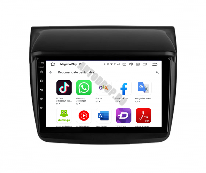 Navigatie Android Mitsubishi L200 / Pajero | AutoDrop.ro [12]