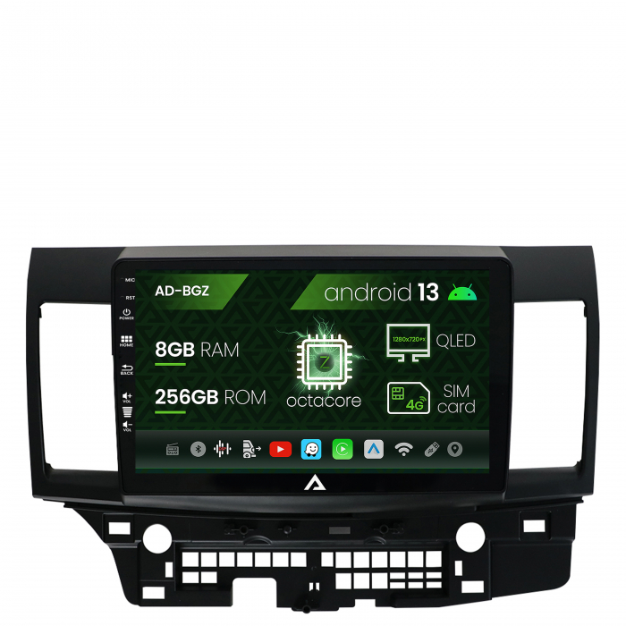 Navigatie Android 13 Mitsubishi Lancer 8GB | AutoDrop.ro [2]