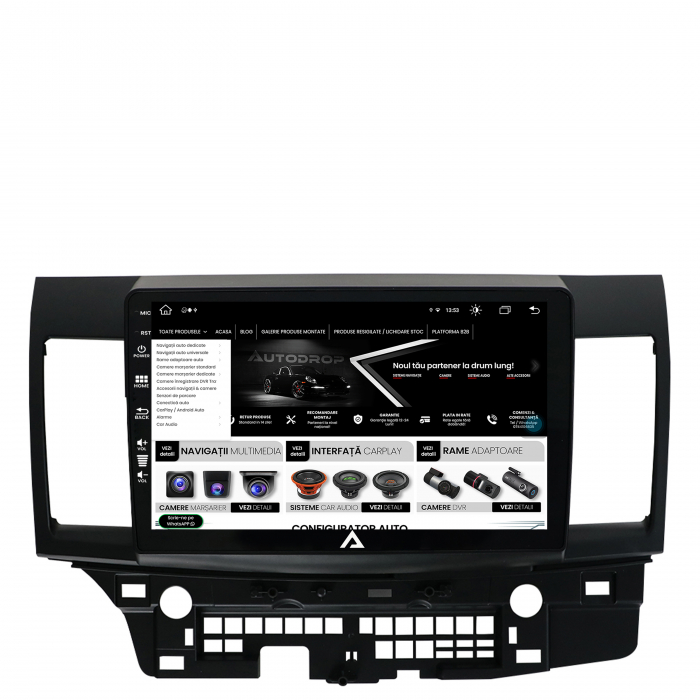 Navigatie Android 13 Mitsubishi Lancer 8GB | AutoDrop.ro [5]