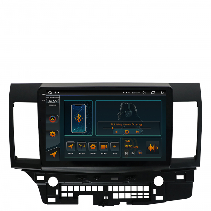 Navigatie 2K Android 13 Mitsubishi Lancer 4GB | AutoDrop.ro [2]