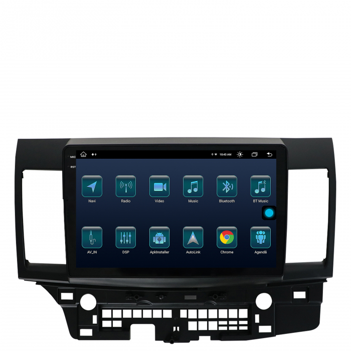 Navigatie 2K Android 13 Mitsubishi Lancer 8GB | AutoDrop.ro [3]