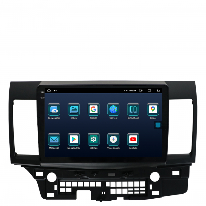 Navigatie 2K Android 13 Mitsubishi Lancer 8GB | AutoDrop.ro [4]