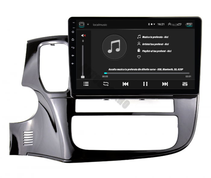 Navigatie Android Mitsubishi Outlander 3 MTK | AutoDrop.ro [10]