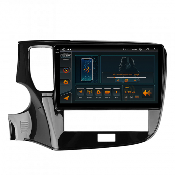 Navigatie 2K Android Mitsubishi Outlander 3 4GB | AutoDrop.ro [2]