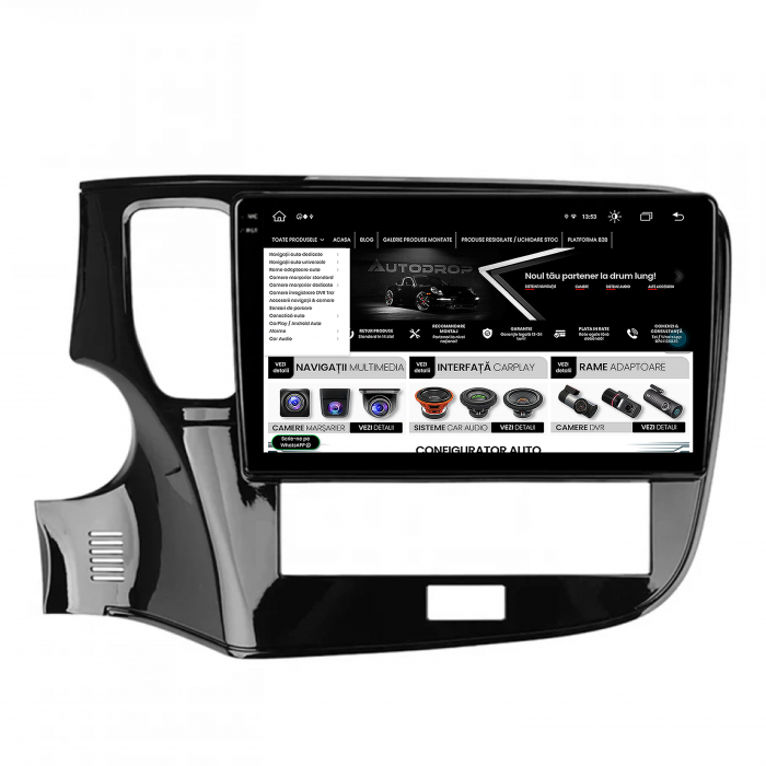 Navigatie 2K Android Mitsubishi Outlander 3 4GB | AutoDrop.ro [12]