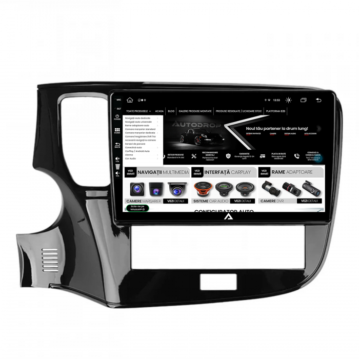 Navigatie Android Mitsubishi Outlander 3 8GB | AutoDrop.ro [5]