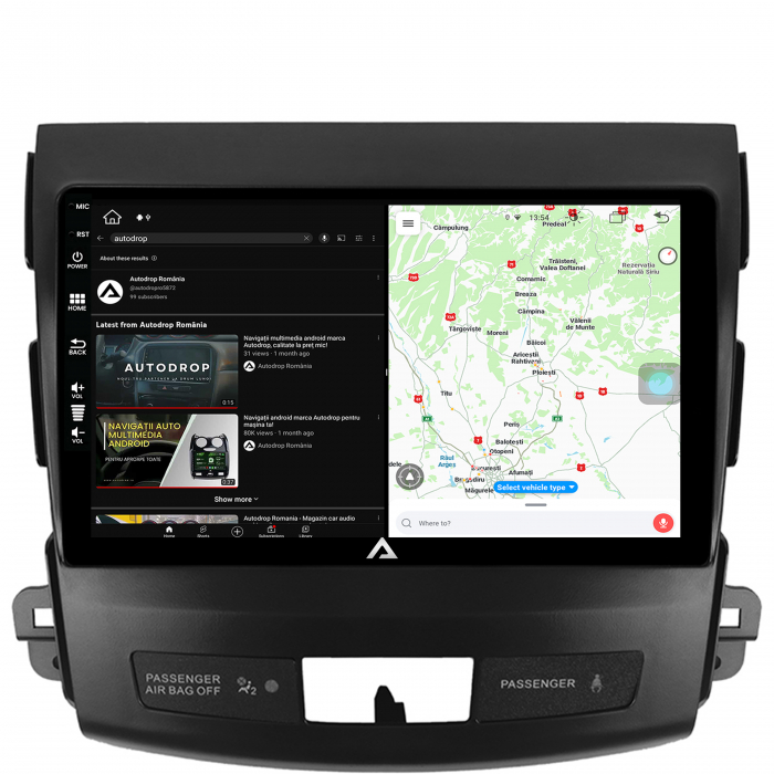 Navigatie Android10 Mitstubishi Peugeot 8+256GB | AutoDrop.ro [5]
