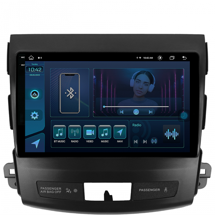Navigatie Android 13 Mitstubishi Peugeot 8+256GB | AutoDrop.ro [2]