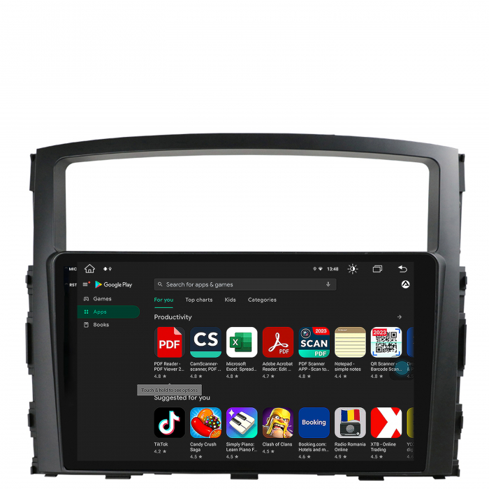 Navigatie 2K Android 13 Mitsubishi Pajero 4+64GB | AutoDrop.ro [8]