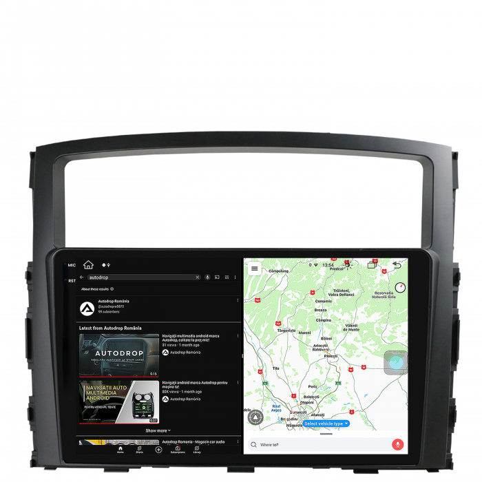 Navigatie 2K Android 13 Mitsubishi Pajero 4+64GB | AutoDrop.ro [6]