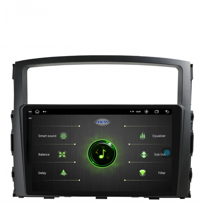 Navigatie 2K Android 13 Mitsubishi Pajero 4+64GB | AutoDrop.ro [9]