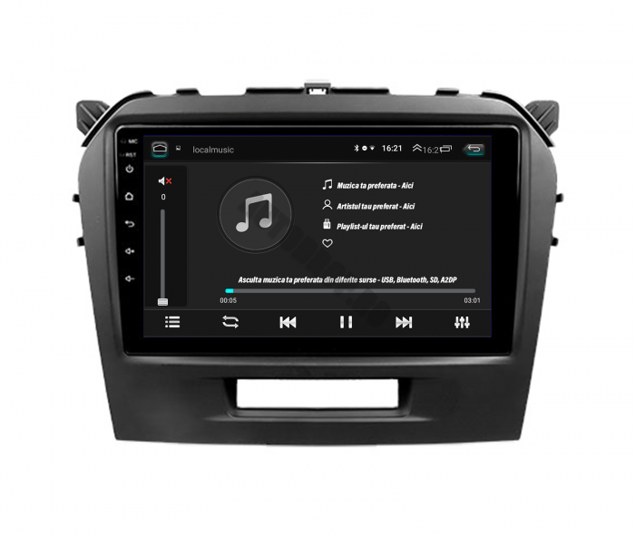 Navigatie Android Suzuki Vitara 1GB | AutoDrop.ro [6]