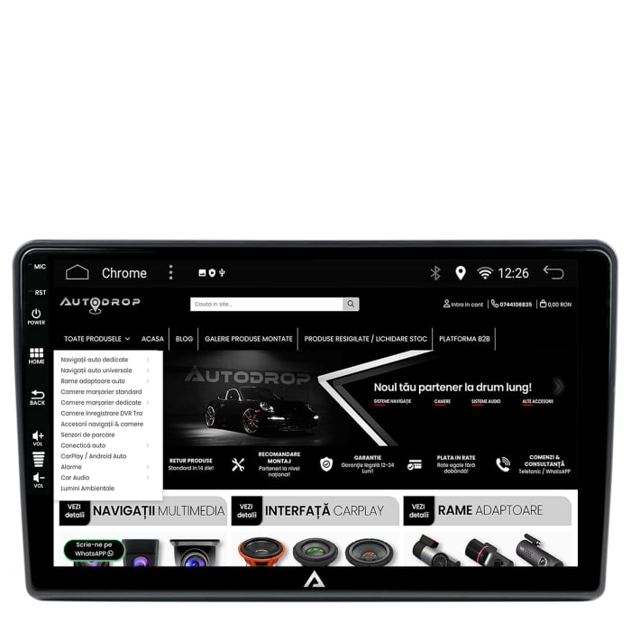 Navigatie Android Nissan Navara 04-14 4GB | AutoDrop.ro [5]
