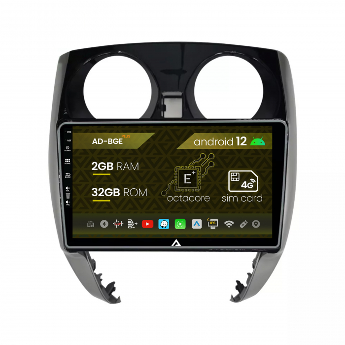 Navigatie Carplay Nissan Note (2012-2019) 2GB | AutoDrop.ro [1]
