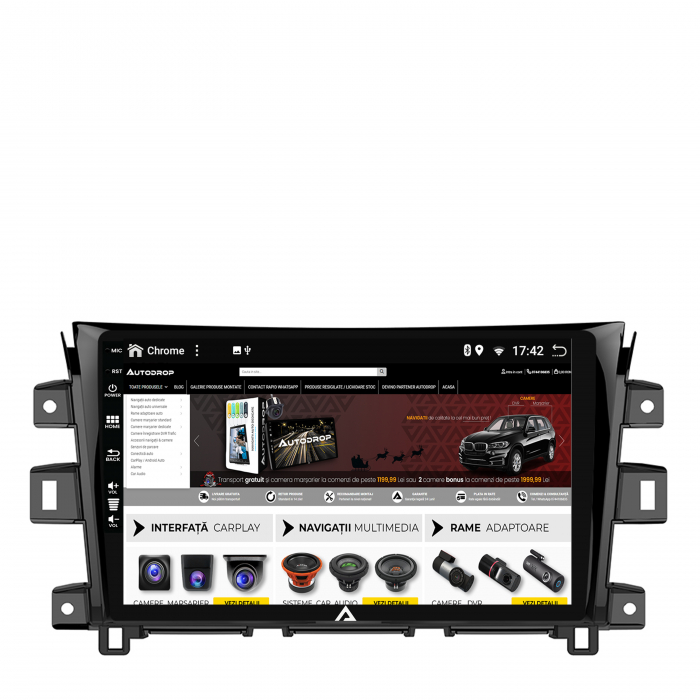 Navigatie Android 12 Nissan Navara QLED | AutoDrop.ro [10]