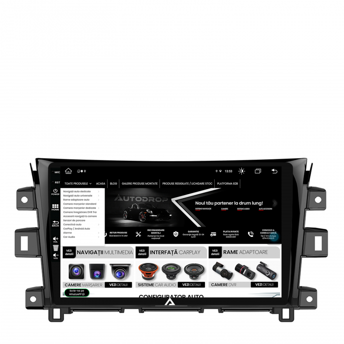 Navigatie Android 13 Nissan Navara 8+256GB | AutoDrop.ro [7]