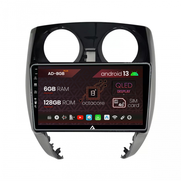 Navigatie Android Nissan Note (2012-2019) AD-BGB | AutoDrop.ro [1]
