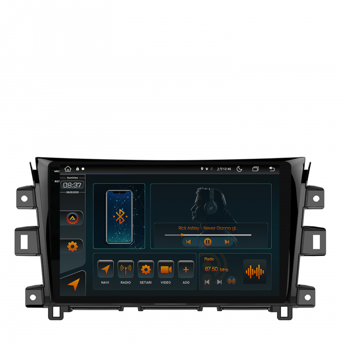 Navigatie 2K Android 13 Nissan Navara 4+64GB | AutoDrop.ro [2]