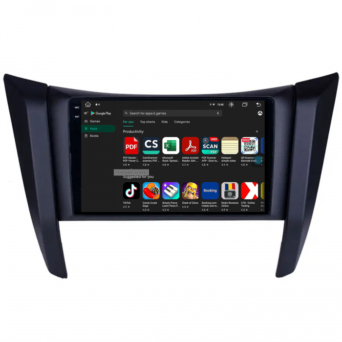 Navigatie 2K Android 13 Nissan Navara 4+64GB | AutoDrop.ro [9]
